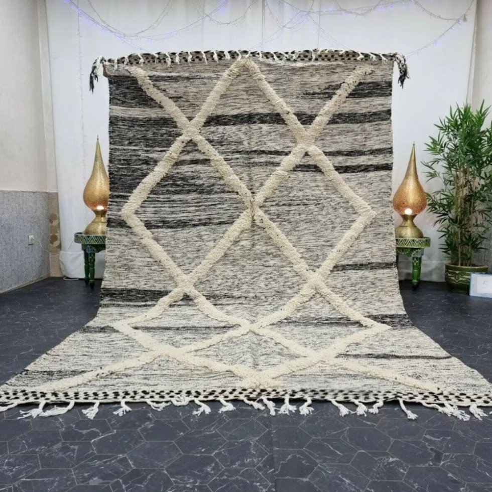 Boheems berber kelim tapijt