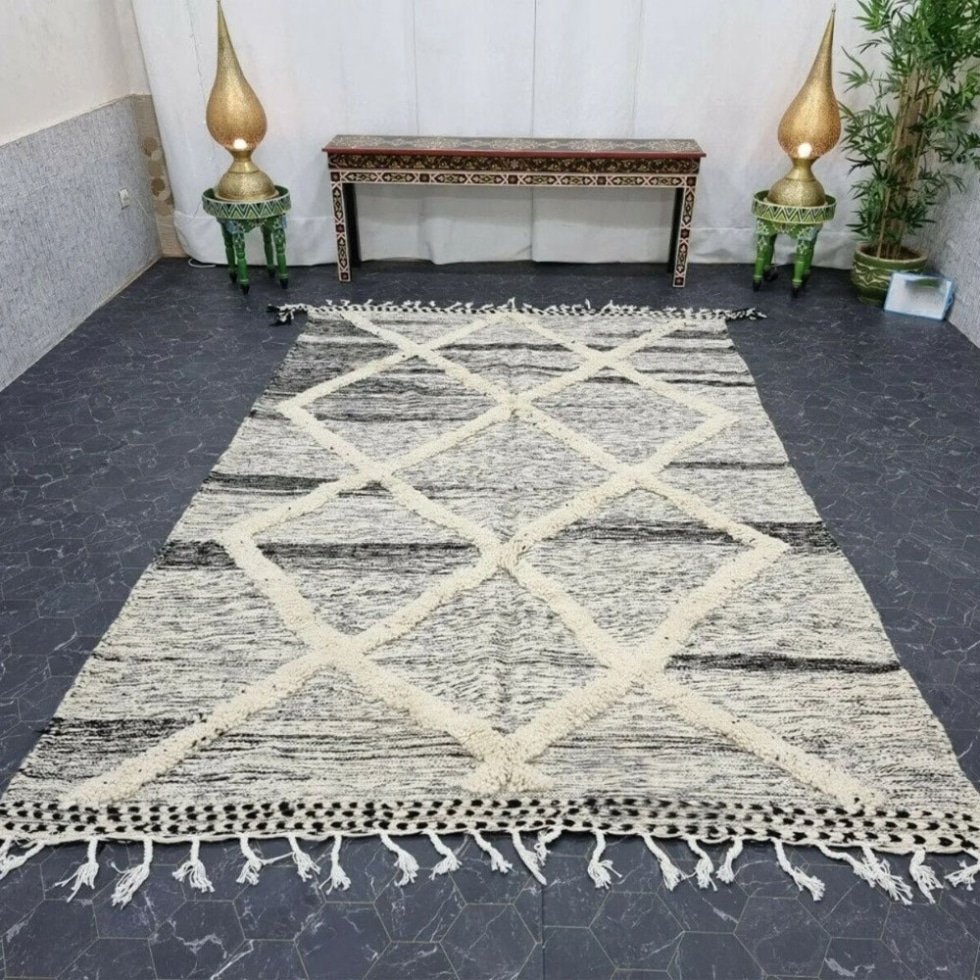 Boheems berber kelim tapijt