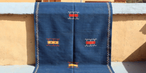 kilim op muur