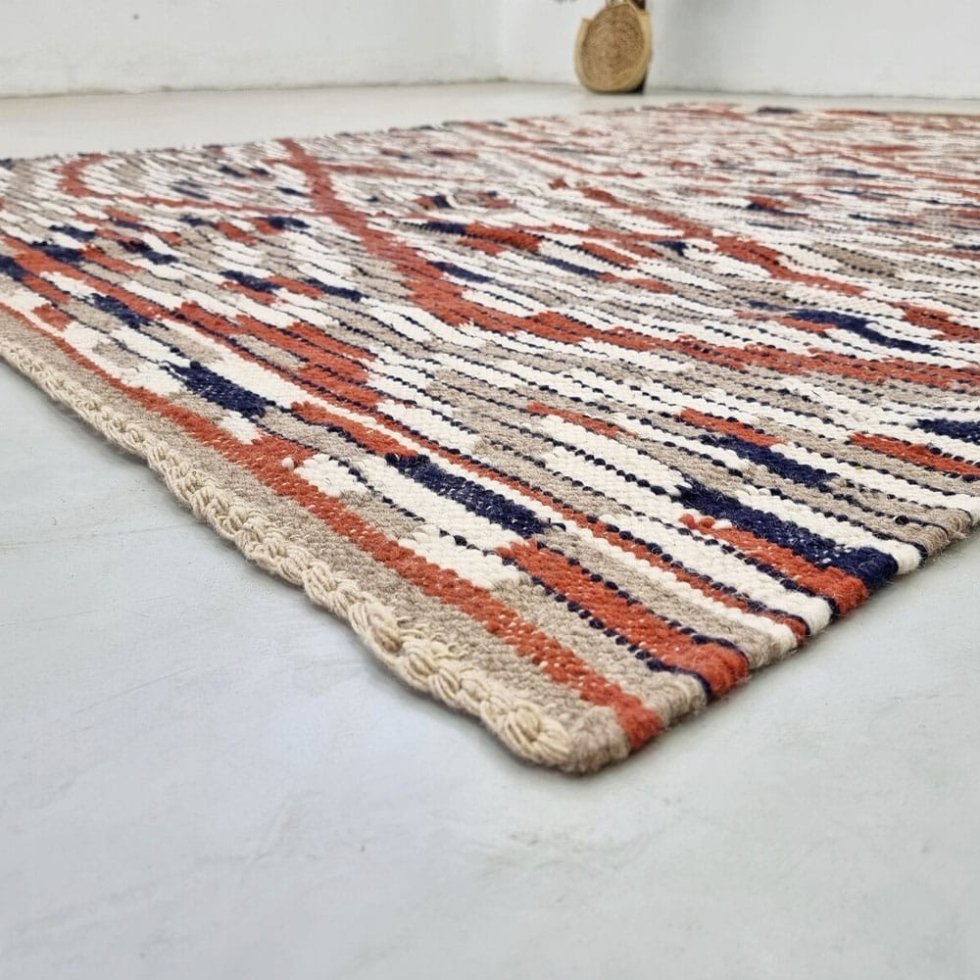 Marokkaans tapijt in vintage stijl