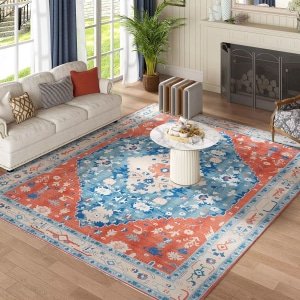 Washable kilim style rugs - main