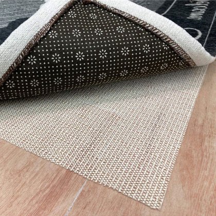 Witte antislipdeken voor kilim (PVC)
