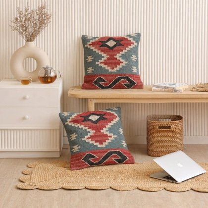 Kelim kussens pottery barn