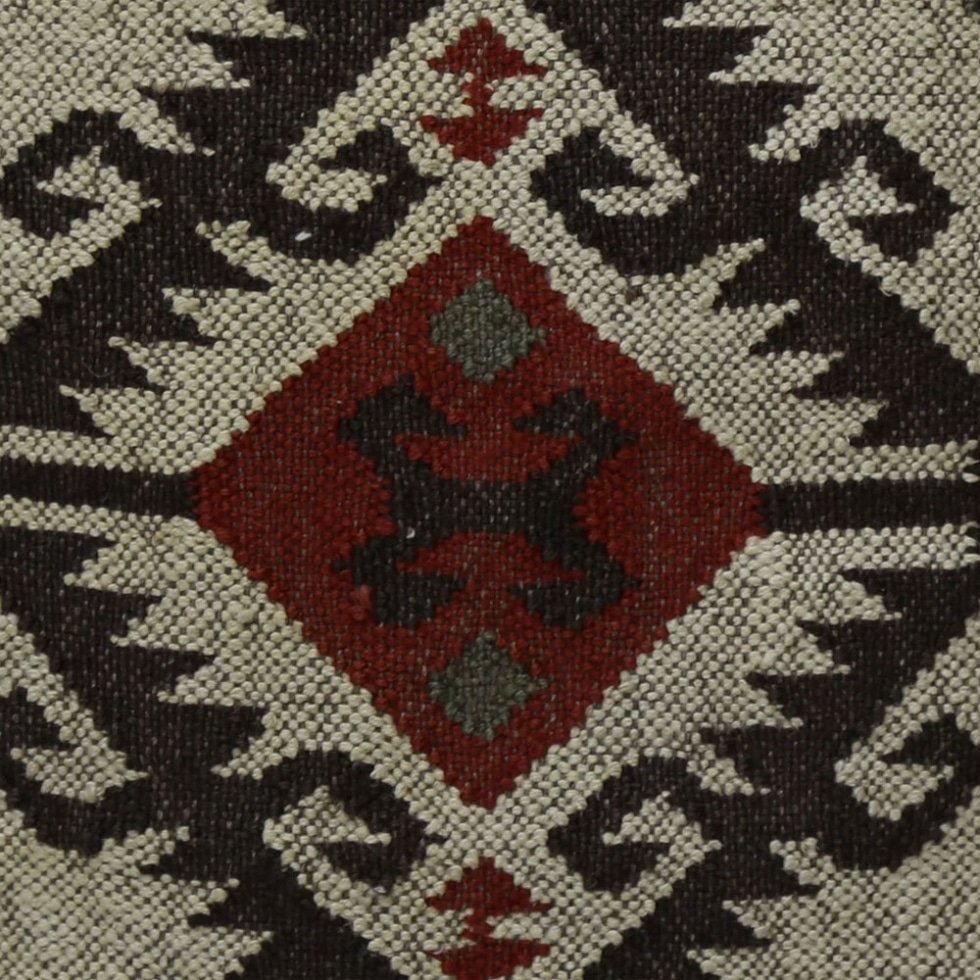 Handgemaakte kilim poef