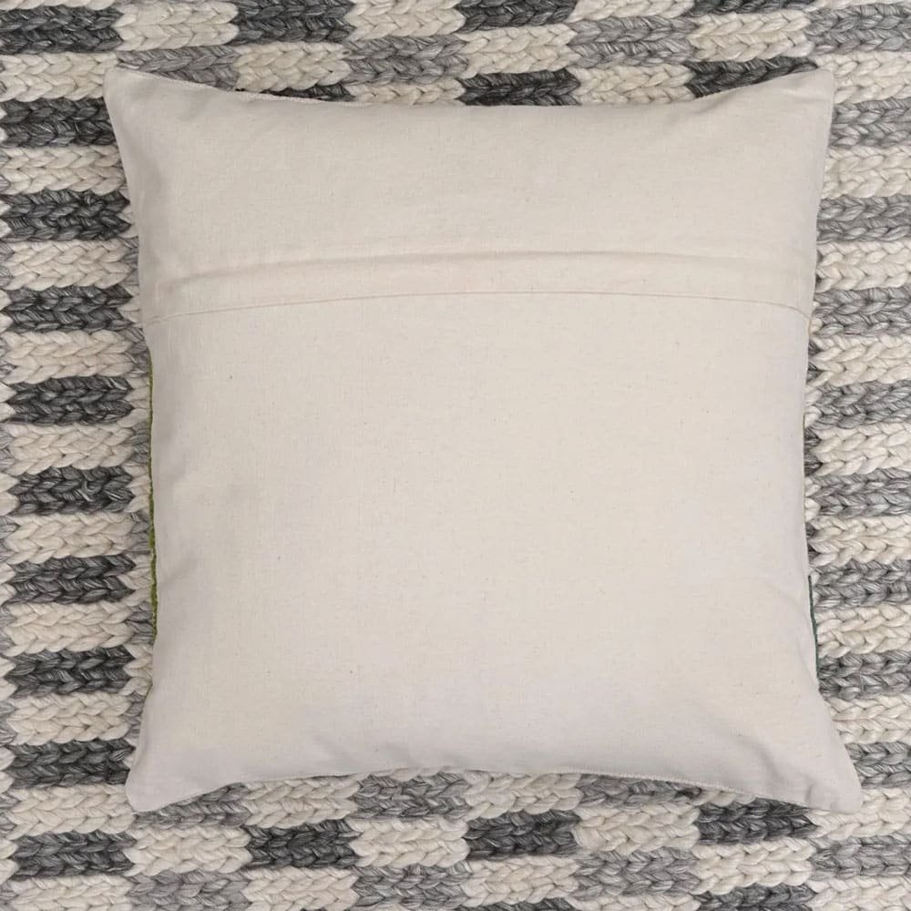 20x20 groen en beige kelim kussen 20x20 groen en beige kelim kussen